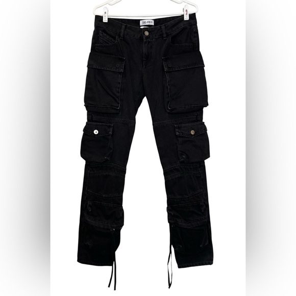 The Attico join us upstairs black jeans size 27 - Picture 4 of 8